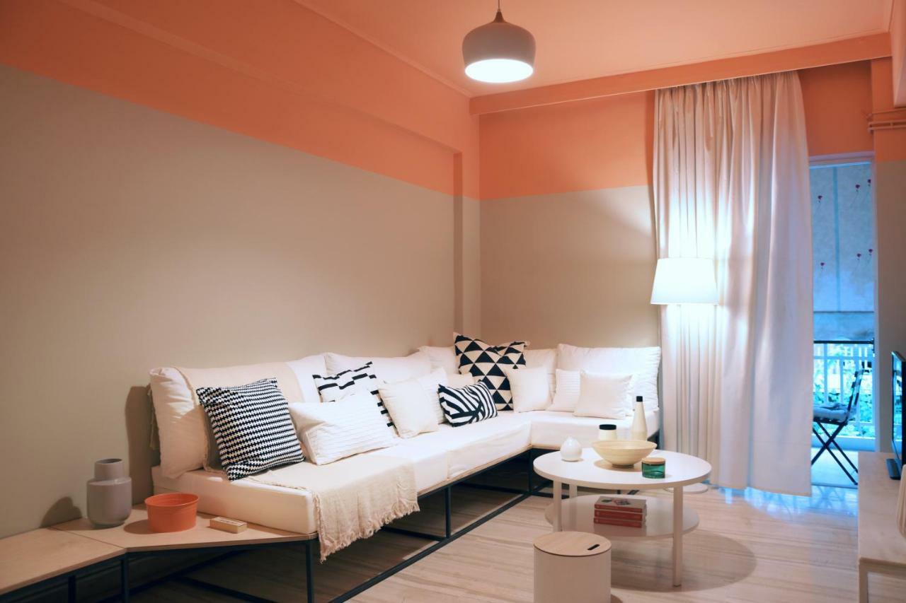 Elegant Coral Apartment Ateny Zewnętrze zdjęcie