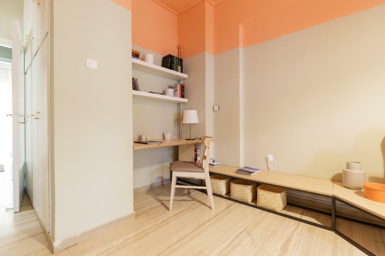 Elegant Coral Apartment Ateny Zewnętrze zdjęcie
