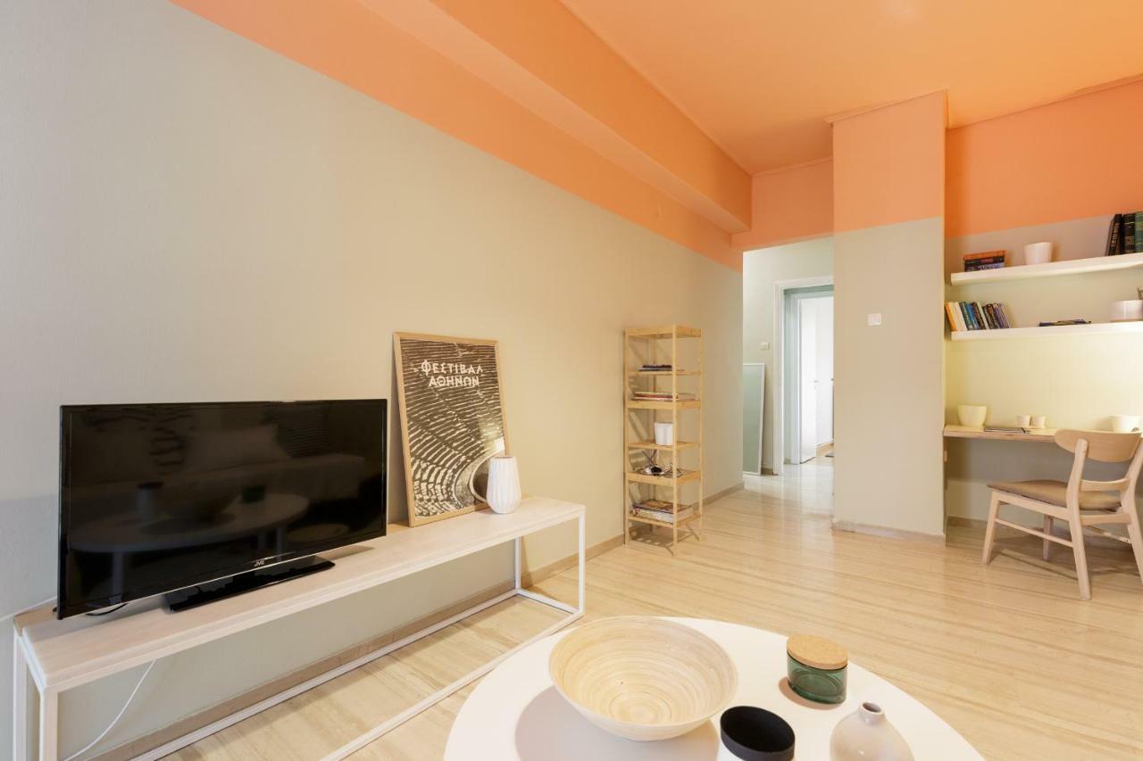 Elegant Coral Apartment Ateny Zewnętrze zdjęcie